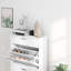 18 Pair Flip Down Shoe Storage