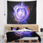 Tapisserie bleue supernova explosion Abstract-28505329