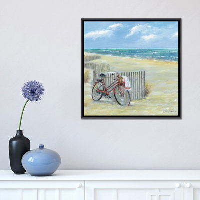 «Bike to the Beach» par Ruane Manning - reproduction d'art
