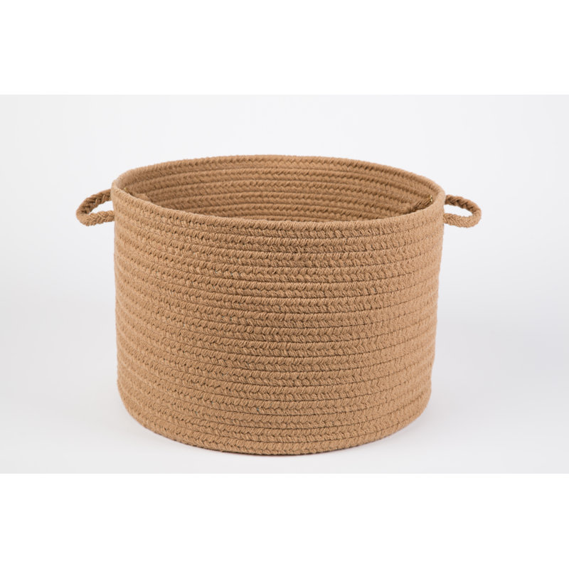 Smyth Fabric Basket, Camel