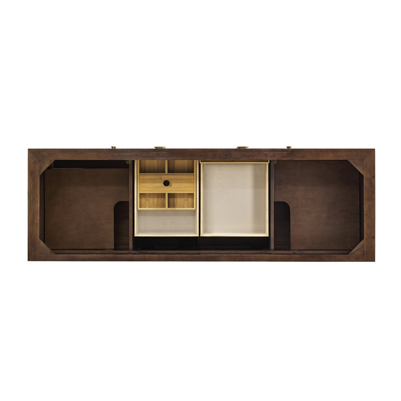 Amberly 72'' W Vanity, Eternal Jasmine Pearl, 72"