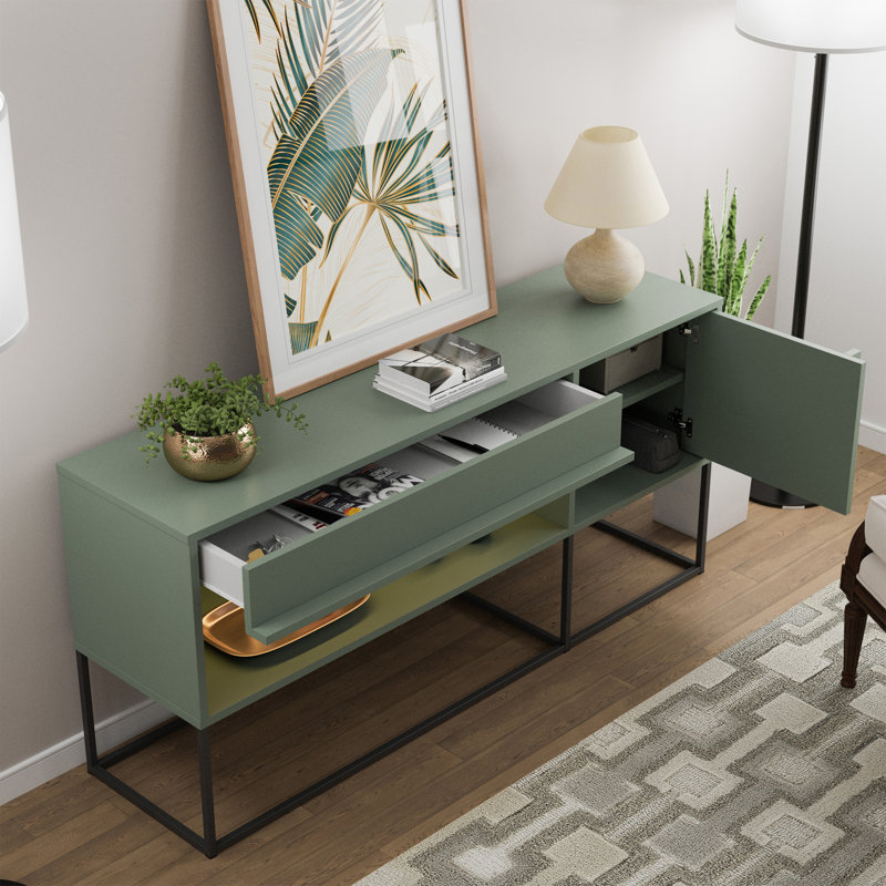Madaih 60'' Console TV Stand, Green