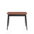 Kenith Rectangular Dining Table in Natural and Black