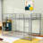 Full Over Full Metal Bunk Bed With Ladder-33455860