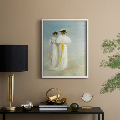 Vintage Nautical Print XXV Framed Print - Solid Wood