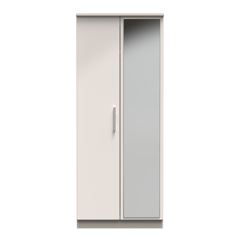 Borgeson Manufactured Wood Wardrobe, Kashmir Gloss/Kashmir