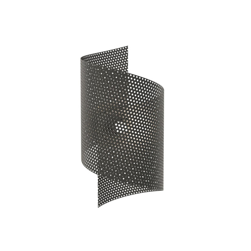 Chiharu Flush Mounted Sconce, Black