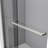 Sapphire 56" W x 76" H Frameless Shower Door-34055479-56457882
