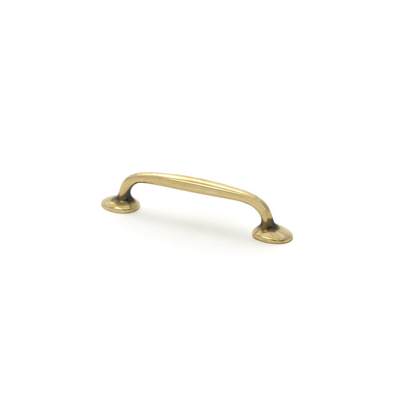 Moore Handle Pull, 3.8", Aged Brass