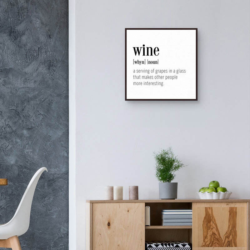 " Wine Definition " by CAD Designs