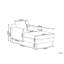 Adeanna Velvet Chaise Lounge