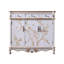 Banc de rangement blanc en bois manufacturé