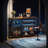 Peridan Rustic Bar Cabinet with Storage Perfect for Wine Lovers & Home Bars-548789906