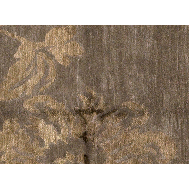 Hand Knotted Area Rug in Walnut