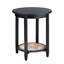 Table d'appoint ronde à 1 tablette Everlie