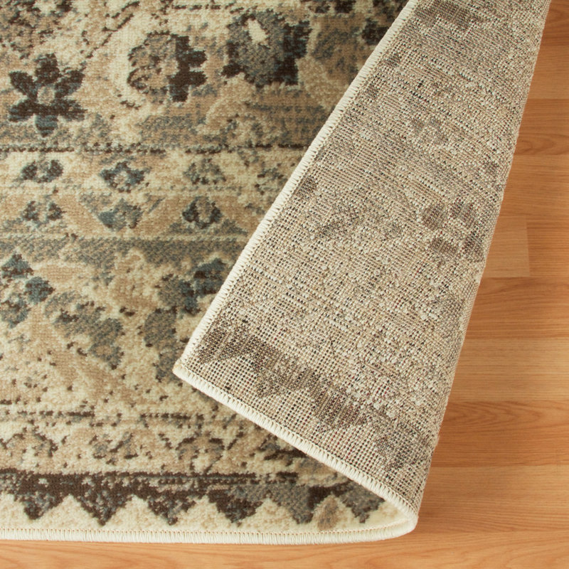 Diar Abstract Floral Indoor Area Rug, Rectangle 8' x 10'