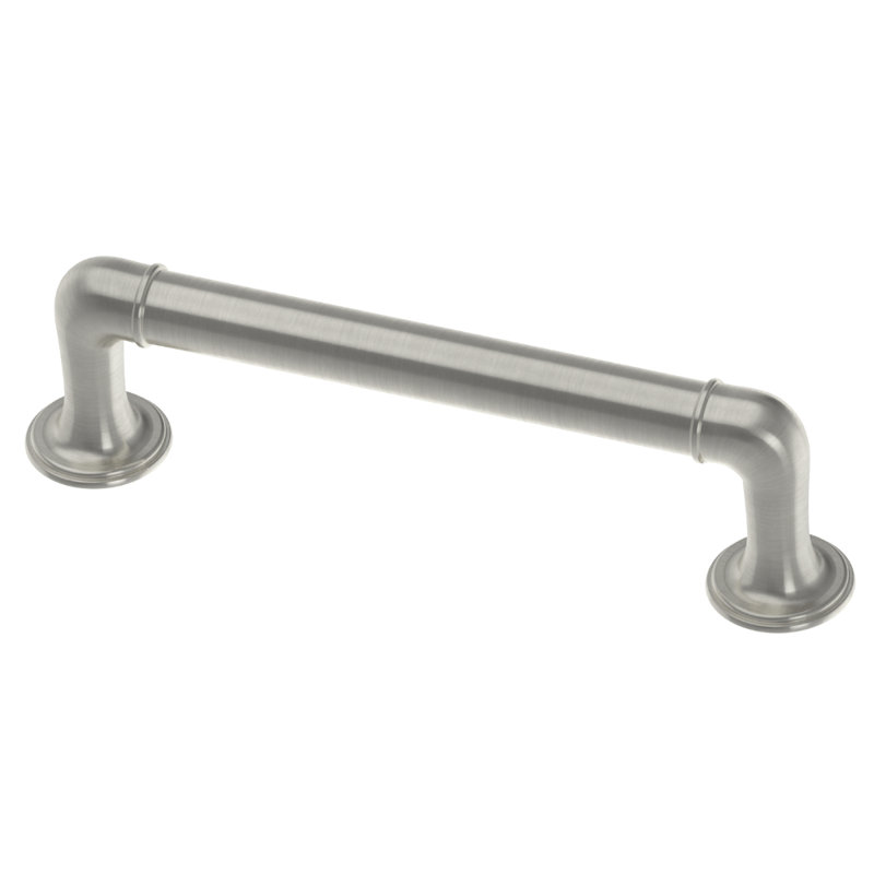 Poignée barre 3 3/4 po Foundations, 3 3/4", Nickel satiné