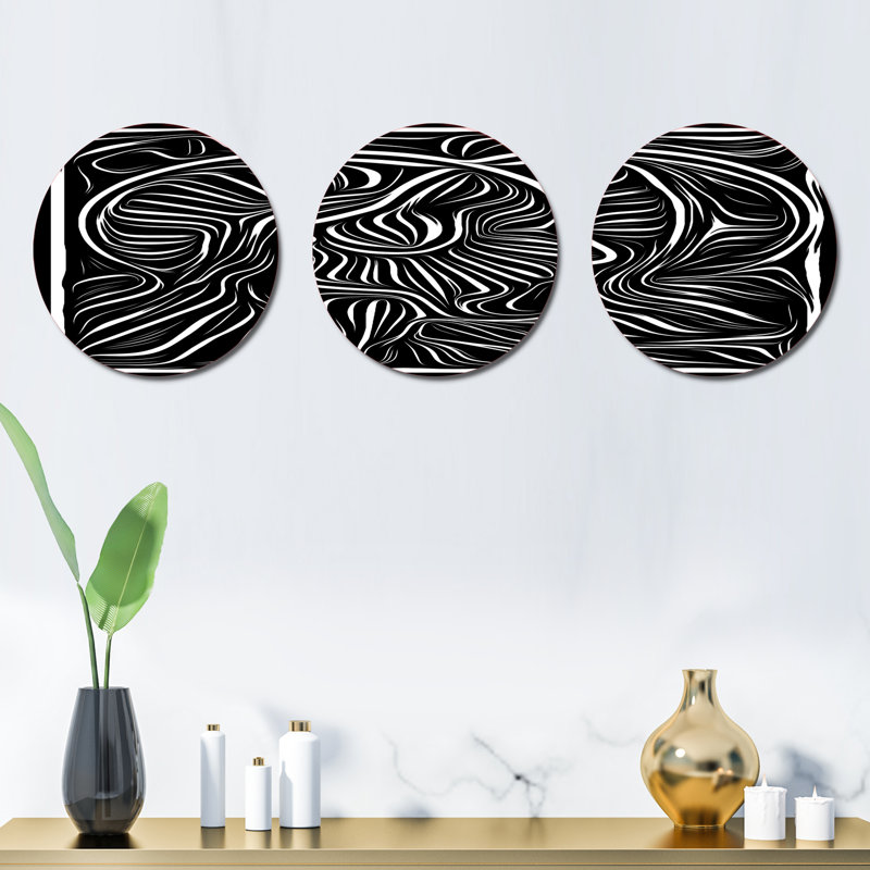 Ensemble de 3 décorations murales