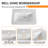 24'' Single Bathroom Vanity With Ceramic Top-1870050300-1856229912