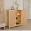 Armoire de rangement 42 pouces multi-scène à grande capacité, qui peut être utilisée comme armoire à chaussures