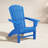 POLYWOOD Nautical Curveback Adirondack Chair-1918481975