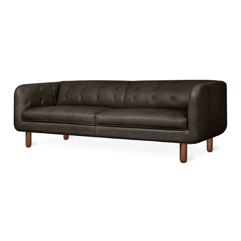 Beaconsfield Sofa, Saddle Black Leather
