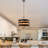 Penitas 5 - Light Dimmable Drum Chandelier