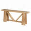 70.9" Extra Long Farmhouse Console Table,2-Tier Narrow Entryway Hallway Accent Table