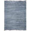 Saleem Geometric Handwoven Blue/Grey/Black Area Rug-1167320232