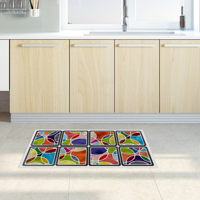 Floriano Geometric Area Rug, Rectangle 52 x 280cm
