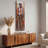 Elegance Metal Hand Painted Wall Sculpture