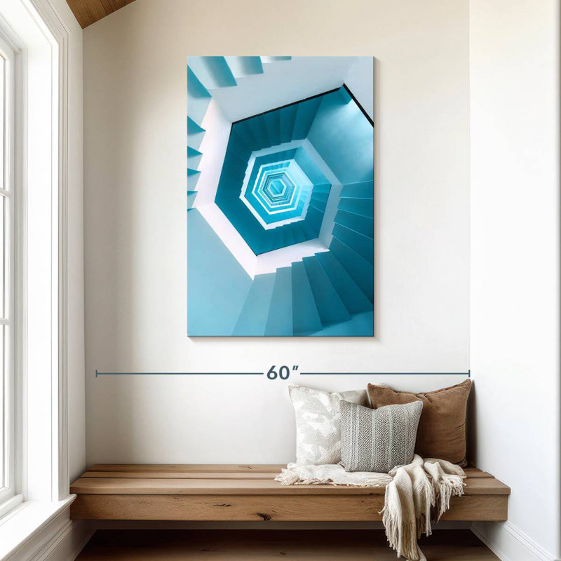 Lilie Hexagon Staircase, 45" H x 30" W