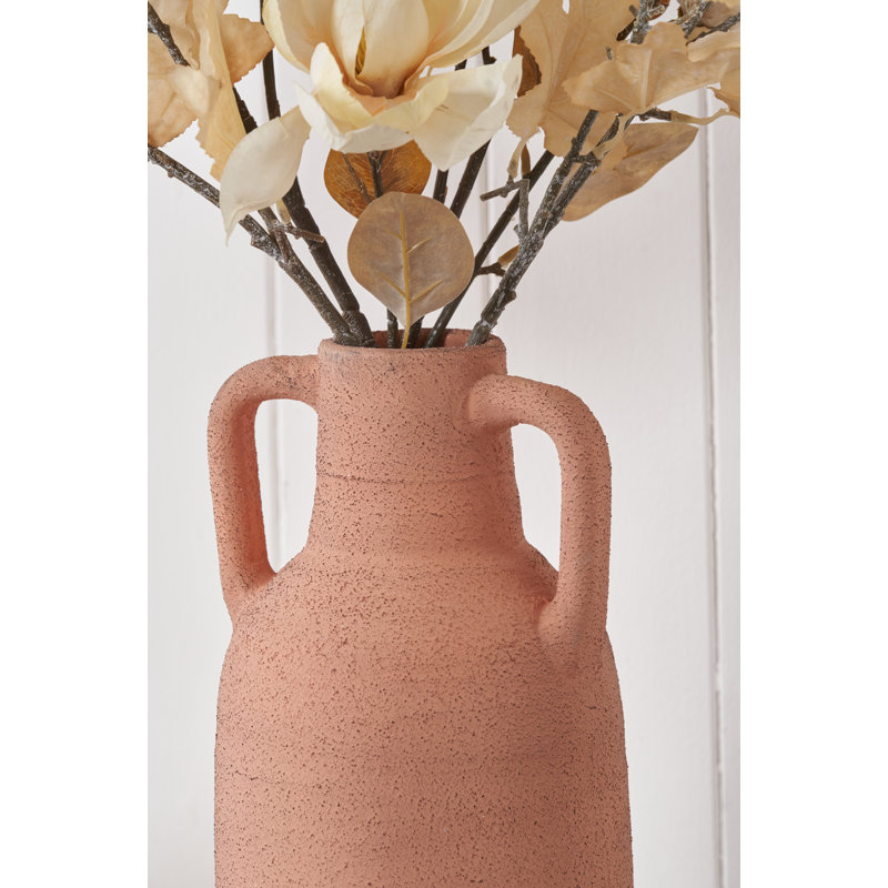 Terracotta Table Vase, Terracotta, Large
