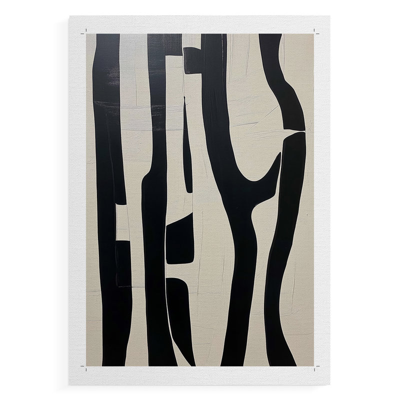 Série ABSTRACT DCLIV - Impression sur toile seulement - NON CADRE, H 60 po x l 40 po
