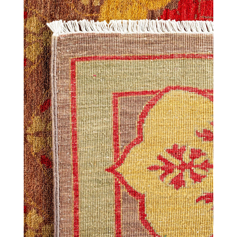 Arts & Crafts One-of-a-Kind 9' 10" X 12' 6" Hand Knotted Area Rug