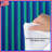 Blue Vertical Stripes Comforter-123586496