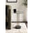 Glass and Marble Round Side Table-119048299