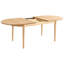 Extending Dining Table Light Ash Wood 180/220 cm 90 cm