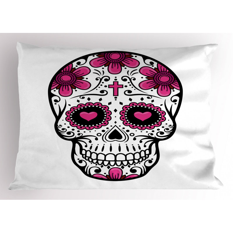 Flowers Polyester Sham, Twin