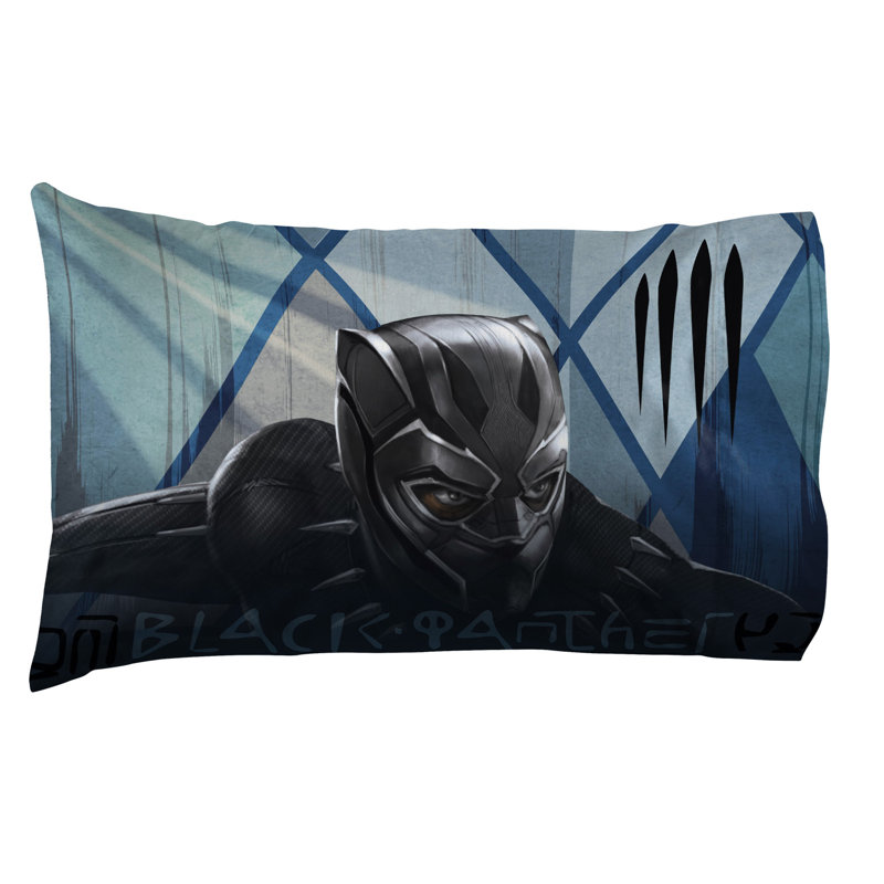 Ensemble d'édredon réversible Black Panther Blue Tribe