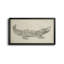 Croquis de crocodile - toile encadrée de qualité supérieure - prête à être accrochée-1252355829-1252355830
