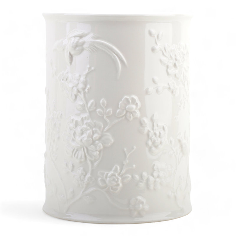 2 Gallons Waste Bin, White