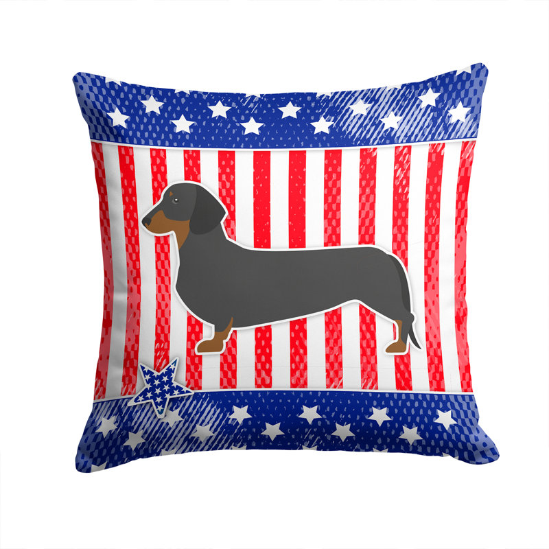 Coussin intérieur/extérieur Patriotic, H 14 po x l 14 po x P 3 po