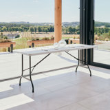 Cevahir Rectangular 8 Person 180Cm L Outdoor Dining Table