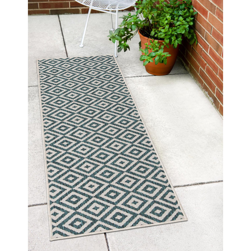Rufina Costa Rica Indoor/Outdoor Rug, Runner 2' x 6'1"