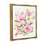 «Pink Blossom Motif Floater Frame» par Victoria Barnes sur-365483314-365483313