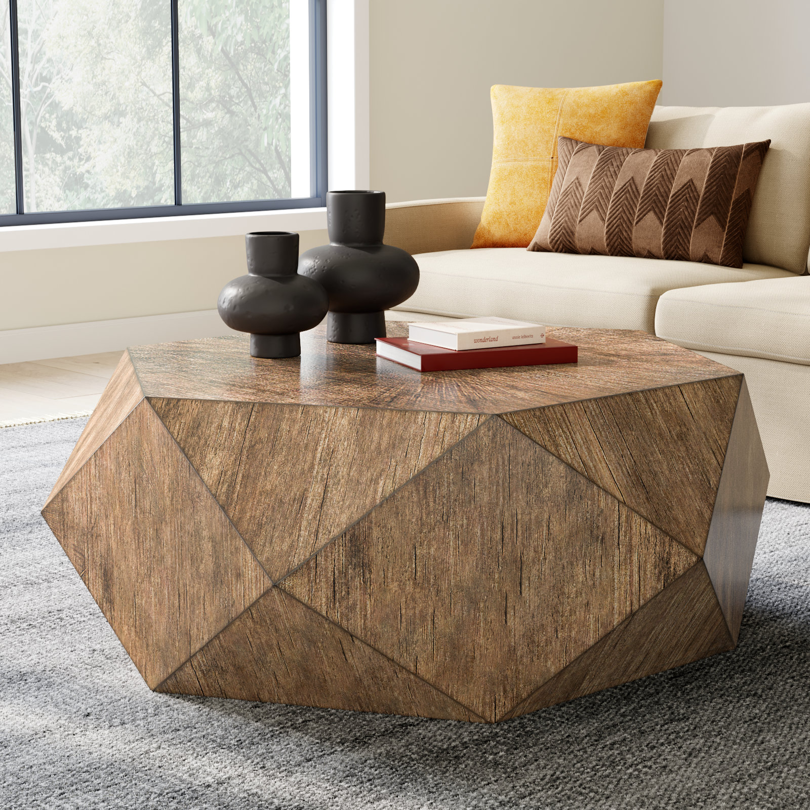 Kane Solid Wood Single Coffee Table