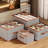 2 Pack Storage Bins With Lids, Collapsible Closet Organizer Container, Fabric Organizer Box With Handles, Decorative Storage Boxes With Lids-353045707