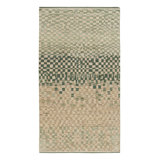 Moroccan Hand Knotted Geometric Area Rug