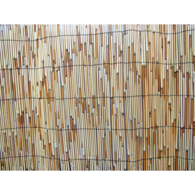 Natural Reed Rolled Fence Panel by MGP